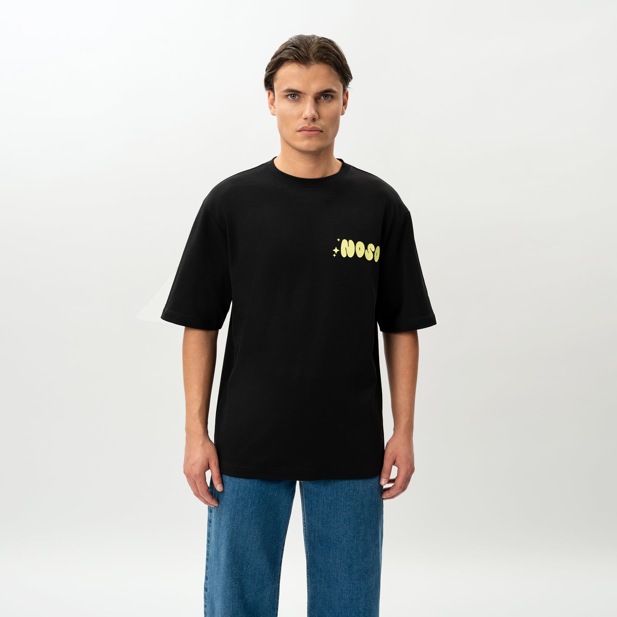 bubble shirt - black