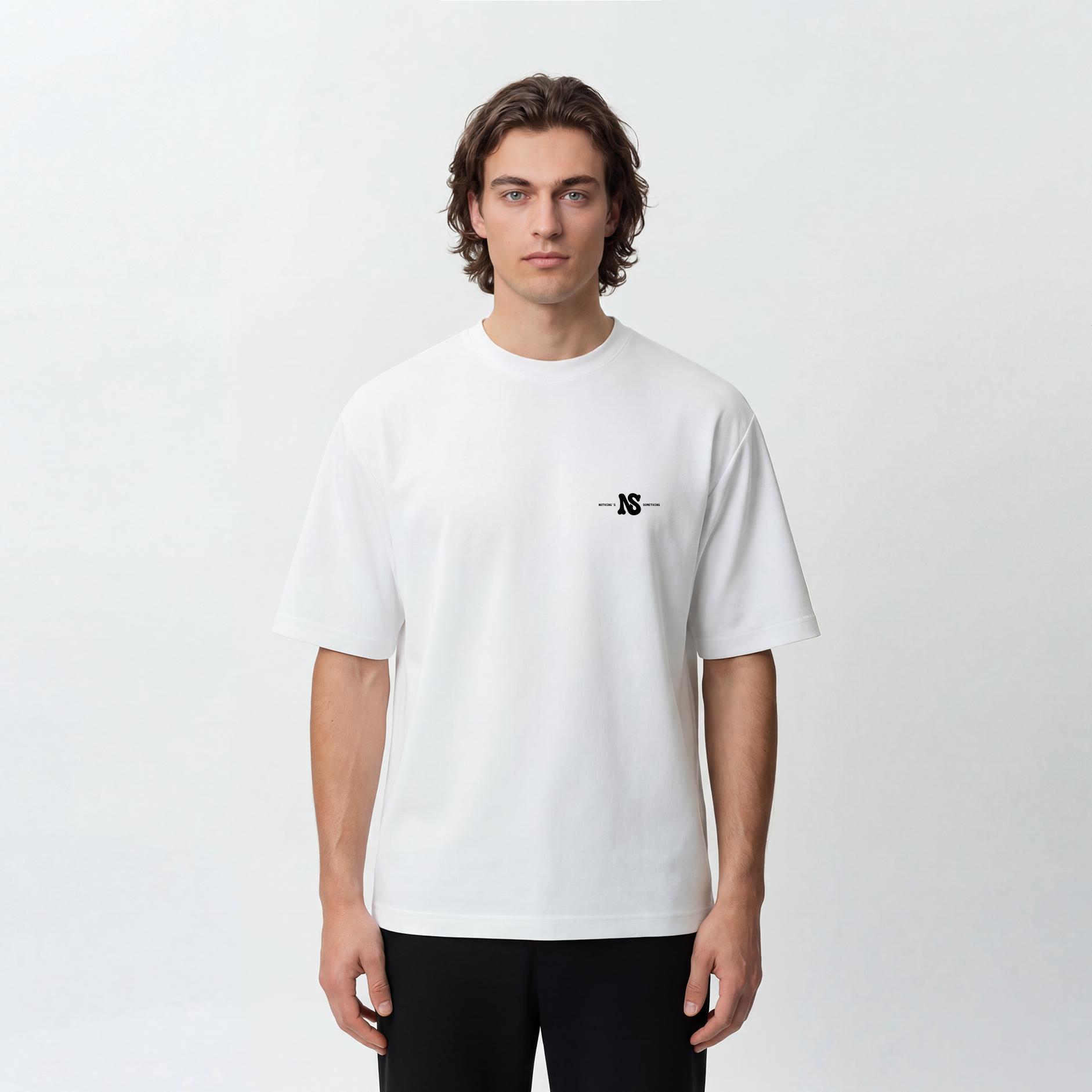 Oversized NS T-Shirt | Easy-Care Tee | Nothing's Something
