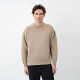 RELAXED WOOL CREWNECK