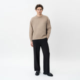 RELAXED WOOL CREWNECK