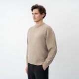 RELAXED WOOL CREWNECK