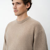 RELAXED WOOL CREWNECK