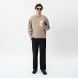 RELAXED WOOL CREWNECK