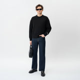RELAXED WOOL CREWNECK