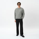 RELAXED WOOL CREWNECK