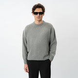 RELAXED WOOL CREWNECK