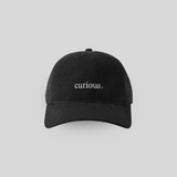 CORDUROY 6-PANEL "CURIOUS" CAP