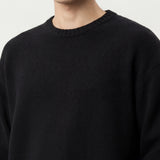 RELAXED WOOL CREWNECK