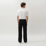 Back view of the Wide Flextech™ Jeans in black