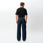 Back view of the Wide Flextech™ Jeans in dark blue