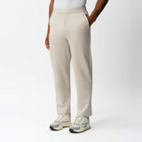 Angled front view of the Socrates Classic straight-leg pant in beige
