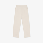 Technical flat view of the Socrates Classic straight-leg pant in beige
