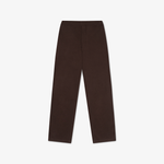 Technical flat view of the Socrates Classic straight-leg pant in brown
