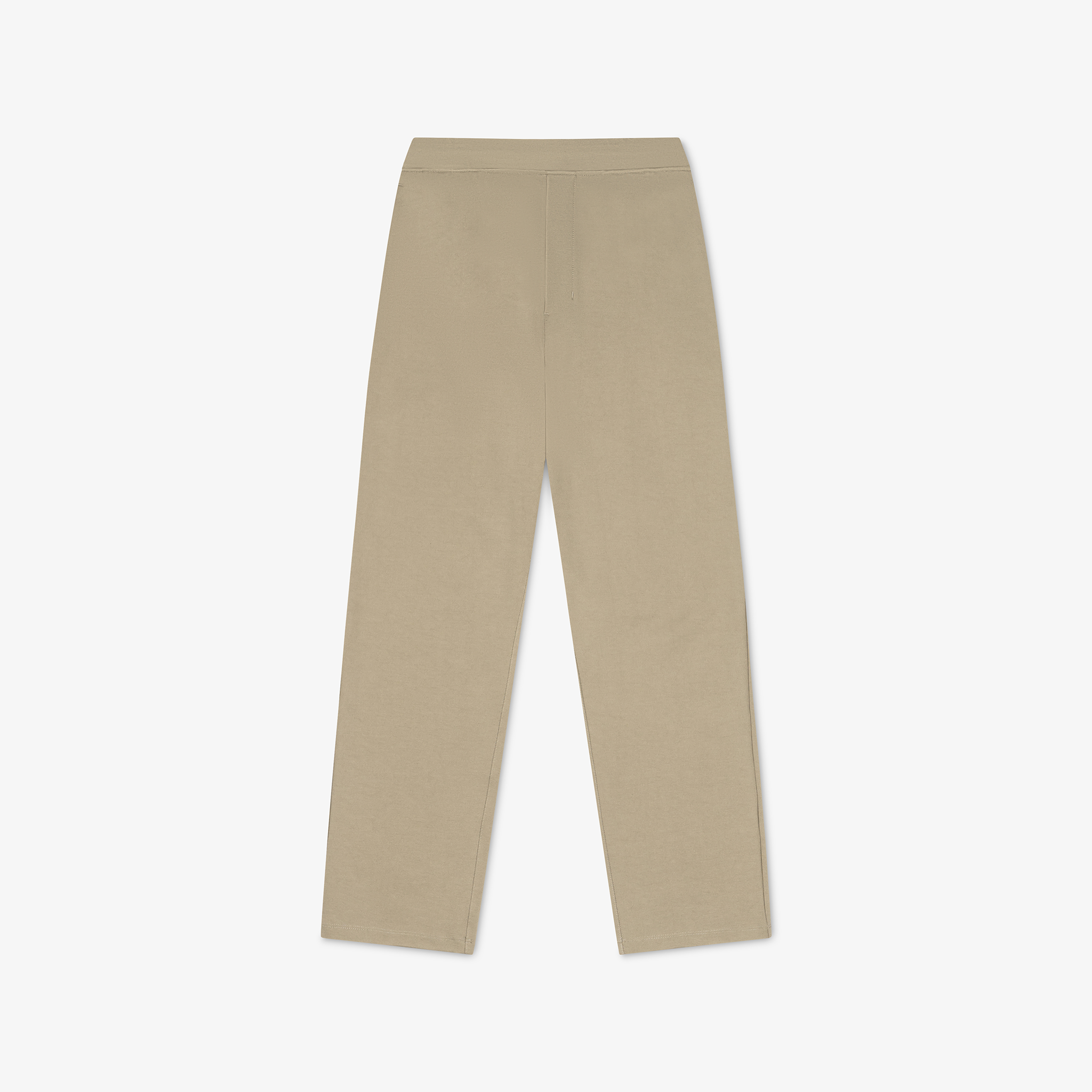 Technical flat view of the Socrates Classic straight-leg pant in khaki
