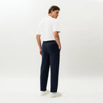Back view of the Socrates Classic straight-leg pant in navy
