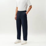 Angled front view of the Socrates Classic straight-leg pant in navy
