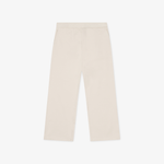 Technical flat view of the Socrates wide-leg pant in beige