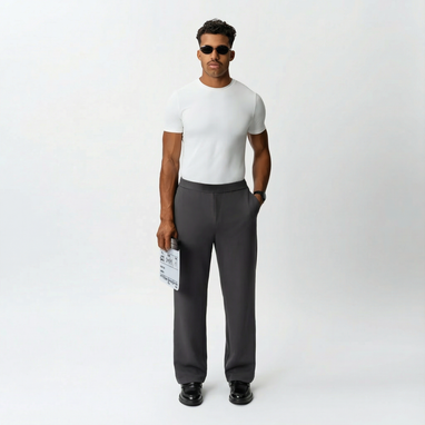 Nothingnoth 25ssダークグレー ワイドパンツ Socrates Wide Pant – Wide-Leg Everyday Pants | Nothing's Something