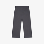Technical flat view of the Socrates wide-leg pant in grey
