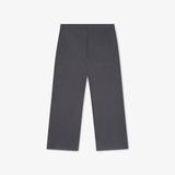 Technical flat view of the Socrates wide-leg pant in grey