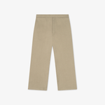 Technical flat view of the Socrates wide-leg pant in khaki