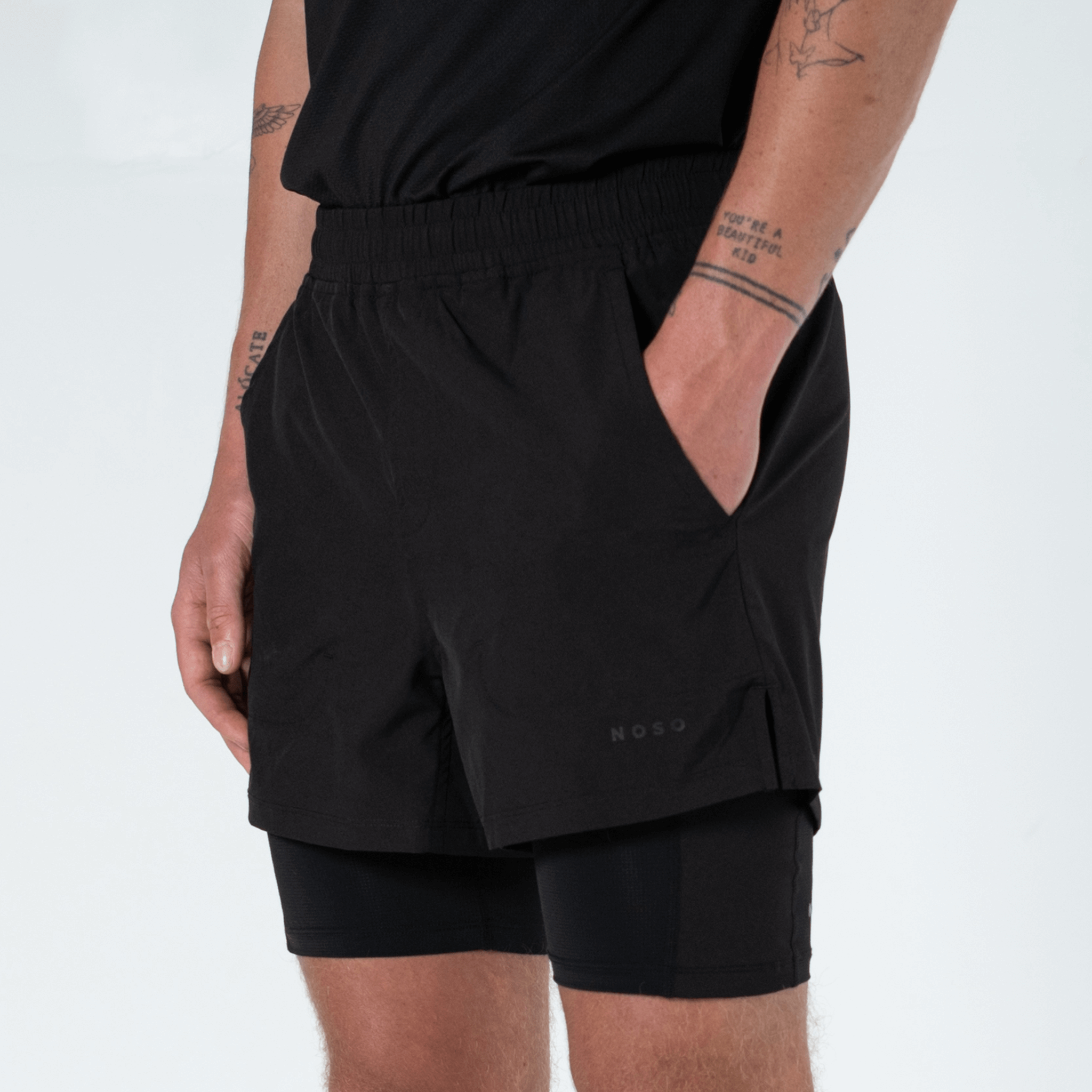 2IN1 LINED WORKOUT SHORT